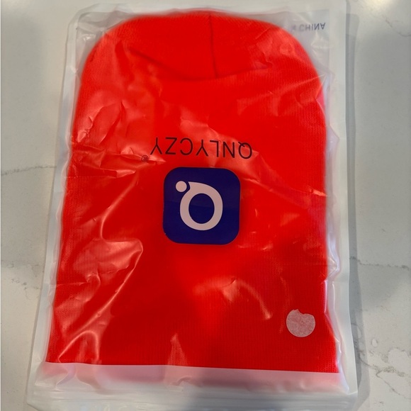 ONLYCY Orange Beanie - Picture 1 of 1